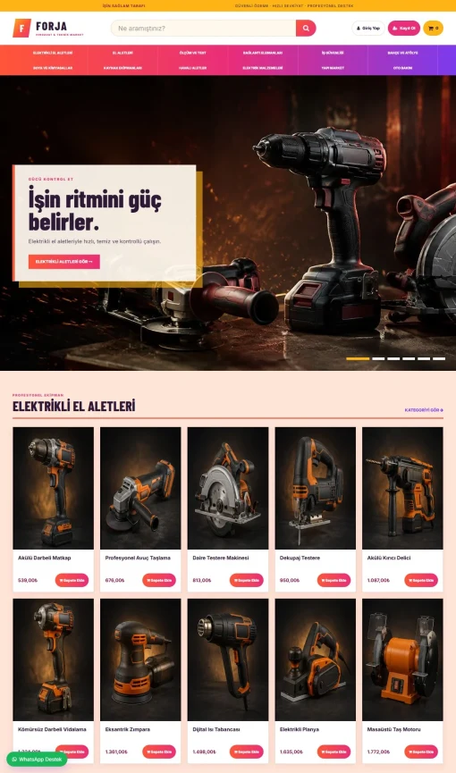 HIRDAVAT V.2 ana sayfa görünümü
